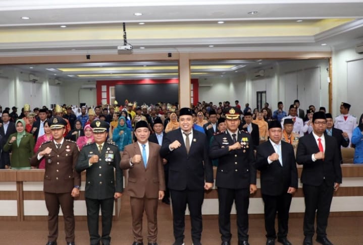 Hujan Deras Tak Surutkan Semangat, Pemkab Lampung Selatan Peringati Hari Sumpah Pemuda ke-97 dengan Penuh Makna