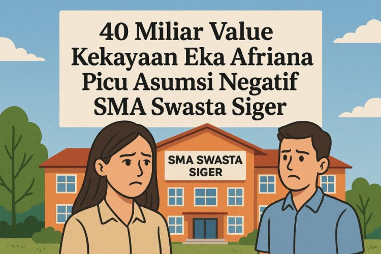 “Kekayaan 40 Miliar Eka Afriana Bikin Heboh! SMA Siger Diduga Pakai Aset Negara, DPRD Diminta Bertindak Cepat”