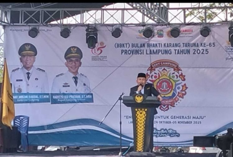Karang Taruna Lampung Selatan Jadi Tuan Rumah Puncak Bulan Bhakti Karang Taruna ke-65, Semarak dan Penuh Dampak Sosial