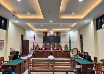 Kejaksaan Negeri Pringsewu Bacakan Tuntutan 4 Tahun 9 Bulan untuk Mantan Sekda Heri Iswahyudi dalam Kasus Korupsi Dana Hibah LPTQ