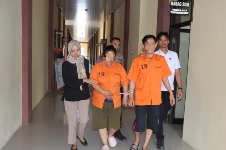Polres Pringsewu Tangkap Pasangan Diduga Penyalahguna Narkoba di Pagelaran