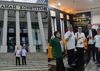 LSM PRO RAKYAT Sambangi Mahkamah Konstitusi RI, Tegaskan Komitmen Perjuangan Hukum Rakyat Secara Konstitusional
