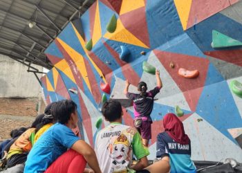 FPTI Lampung Siapkan Atlet Tangguh Jelang Kejurnas Panjat Tebing Semarang, Siapa Saja yang Masuk Pelatda?