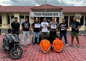 Dua Pelaku Pencurian Modus Ganjal ATM di Pringsewu Ditangkap Polisi, Begini Aksi Liciknya!