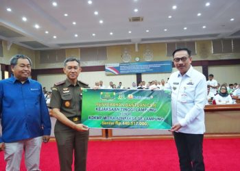 Lampung – Dorong Koperasi Desa Lebih Kuat, Pemprov Lampung Gelar Penyerahan Bantuan CSR dan Kolaborasi Lintas Lembaga