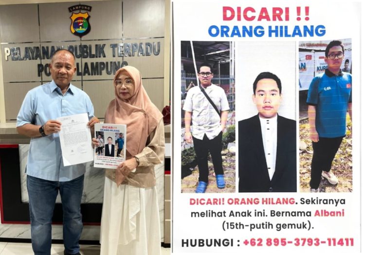 Santri Lampung Selatan Hilang Misterius, Keluarga Geram Laporkan ke Polda Lampung