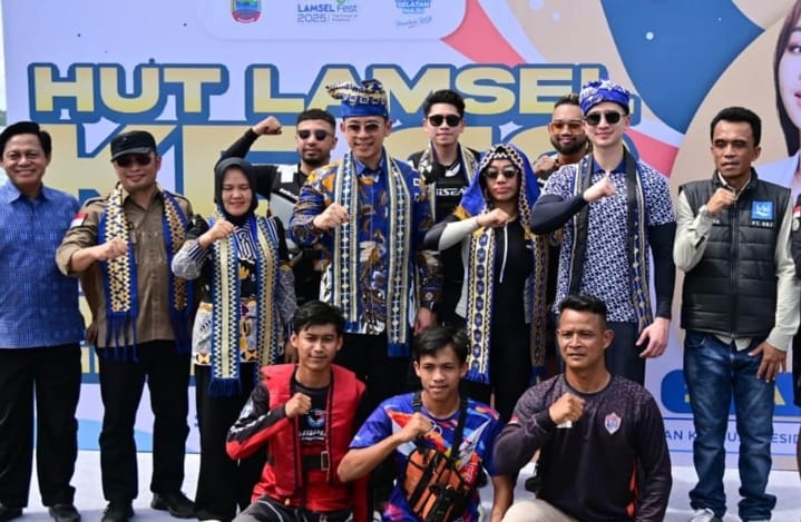 Jetski Lintas Selat Sunda Gegerkan Lampung! Zita Anjani Buka Lamsel Fest 2025, Wisata Sumatra Makin Mendunia
