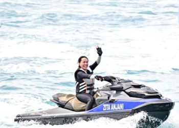 Jetski Guncang Selat Sunda! Zita Anjani & Verrel Bramasta Buka Lamsel Fest 2025 dengan Aksi Paling Spektakuler Sepanjang Sejarah