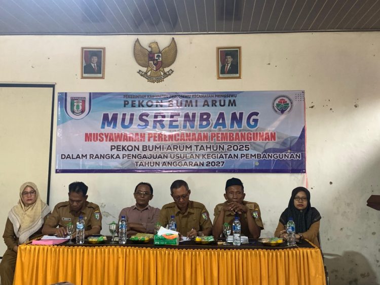 Pekon Bumiarum Gelar Musrenbang 2025: Warga Dorong Prioritas Pembangunan Jembatan, Jalan Lingkar Utara, dan Infrastruktur Pertanian