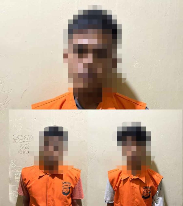 Polsek Katibung Berhasil Ungkap Kasus Pencurian dengan Pemberatan, Tiga Pelaku Diamankan Bersama Sejumlah Barang Bukti