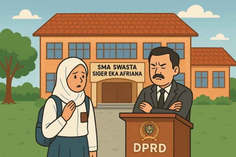 Skandal SMA Siger: DPRD Bandar Lampung Ditagih Sikap Kritis, Publik Pertanyakan “Niat Baik” Pemilik Sekolah