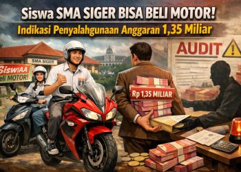 Indikasi Penyalahgunaan APBD di SMA Swasta Siger Mencuat