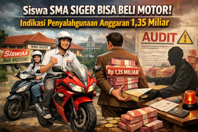 Indikasi Penyalahgunaan APBD di SMA Swasta Siger Mencuat