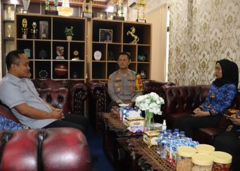 Kolaborasi Makin Kuat! Kapolres Pringsewu dan Bawaslu Matangkan Strategi Awasi Pemilu 2025