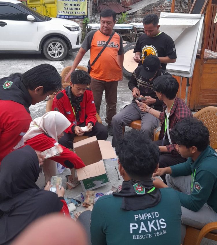 Relawan Watala Lampung Galang Rp7,32 Juta untuk Korban Banjir Sumatera, Semangat Generasi Muda Jadi Sorotan