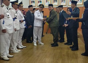 Perombakan Besar-besaran di Pemkab Tanggamus: 75 Pejabat Eselon III dan IV Resmi Dilantik, Sejumlah Camat Berganti