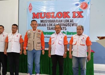 Fauzi Terpilih Kembali Pimpin ORARI Lokal Pringsewu Periode 2025-2028