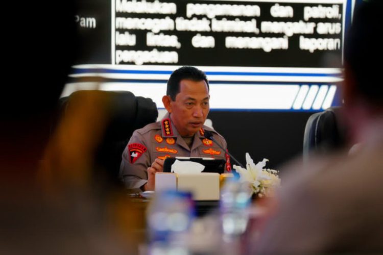 Kapolri Pimpin Rakor Lintas Sektoral, Tekankan Sinergi untuk Nataru