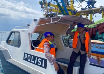 Polairud Tanggamus Intensif Cari ABK Hilang KM Maulana 3.0