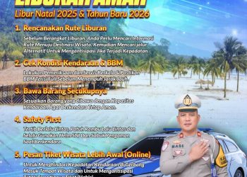 Satlantas Lampung Selatan Tekankan Keselamatan Berkendara Saat Nataru