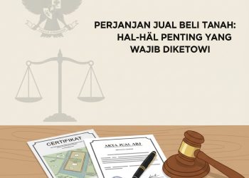 Perjanjian Jual Beli Tanah: Hal-Hal Penting yang Wajib Diketahui
