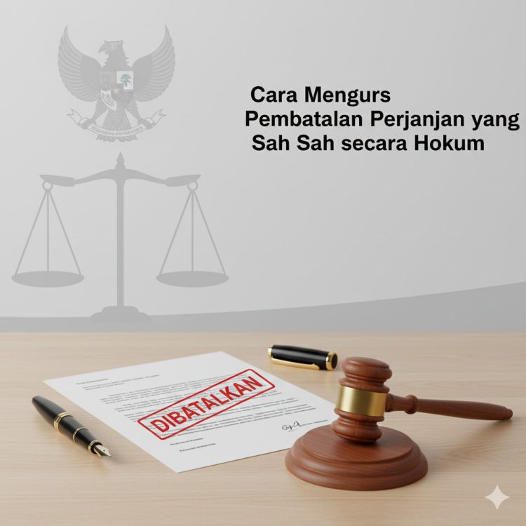 Cara Mengurus Pembatalan Perjanjian yang Sah secara Hukum