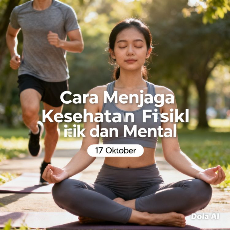 Cara Menjaga Kesehatan Fisik dan mental 