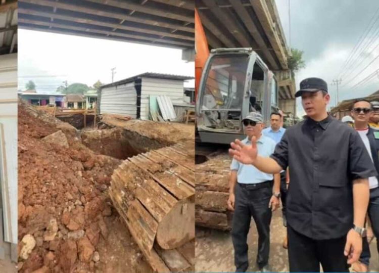 Lima Hari Terendam, Bupati Egi Datangi Lokasi Banjir Natar