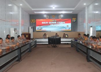 Kinerja Polres Lampung Selatan Sepanjang 2025 Disorot