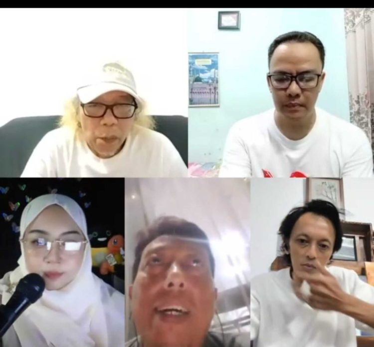 Dua Penyair Sukses Gelar Live TikTok “Satu Komal”