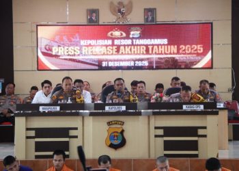 Polres Tanggamus Rilis Kinerja 2025 dan Perkuat Strategi Kamtibmas