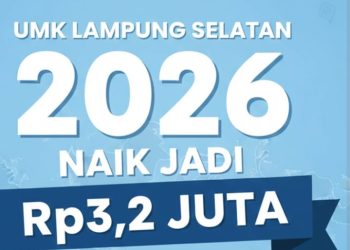 UMK Lampung Selatan 2026 Naik, Resmi Berlaku Januari