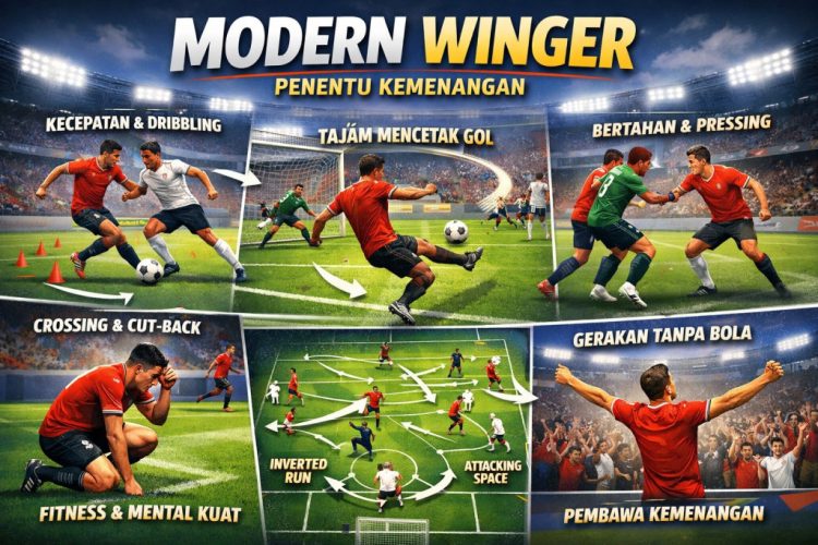 Ingin Jadi Winger Kelas Dunia? Ini Skill Wajib di Sepak Bola Modern