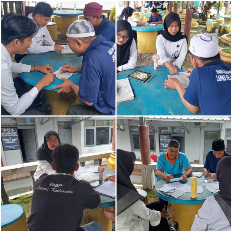 Pendidikan Tanpa Sekat, Warga Binaan Lapas Kalianda Ikuti Program Literasi Dasar