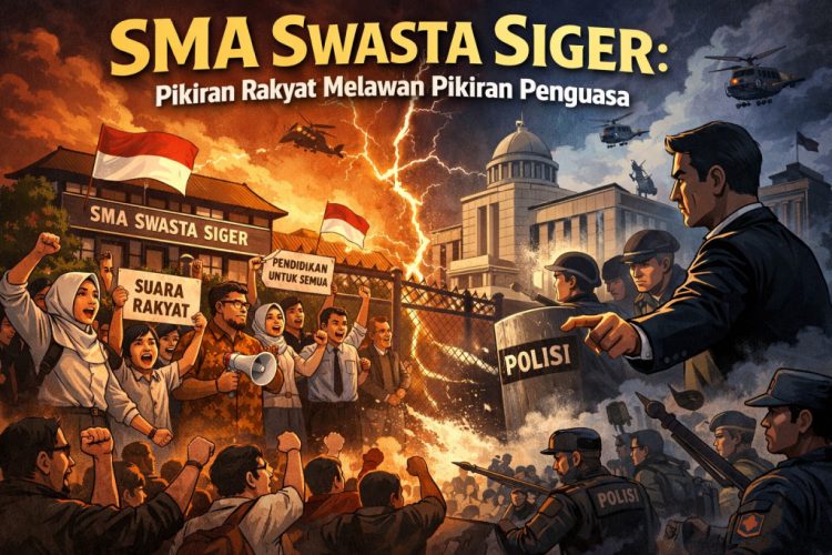 Warga Kritisi Pengelolaan Dana Hibah di SMA Swasta Siger