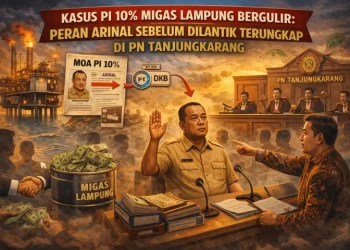 Kasus PI 10% Migas Lampung Disidangkan, Peran Arinal Sebelum Dilantik Jadi Sorotan