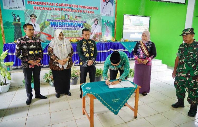 Bupati Pringsewu Dorong Sinergi di Musrenbang Kecamatan Pagelaran Utara