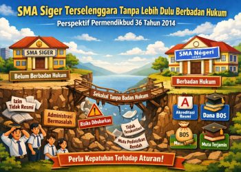Ketika SMA Siger Berdiri Tanpa Badan Hukum