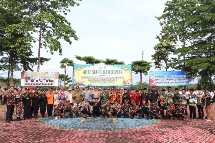 Kapolres Alvie Granito P. Pimpin Apel Siaga Pengamanan Ramadan