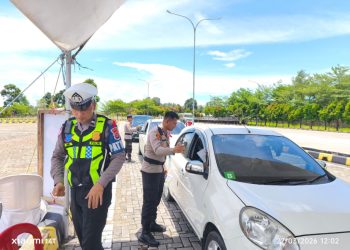 Polisi Lamsel Siaga, Screening Tiket Jadi Kunci Kelancaran Arus Mudik