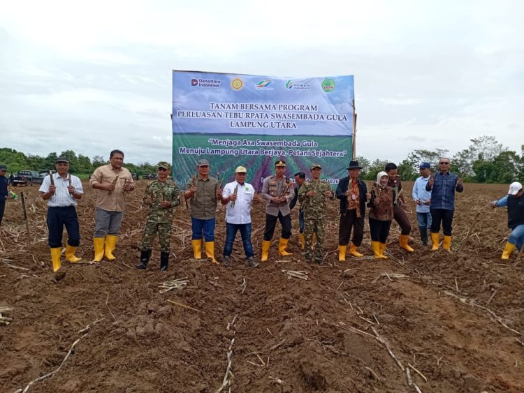 Program Hilirisasi Tebu Dimulai, Lampura Jadi Lokomotif Utama