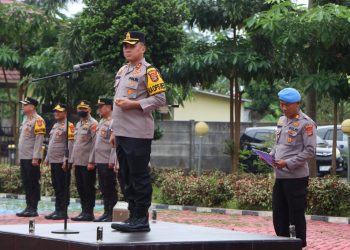 Penanganan Internal dan Kesiapsiagaan Personel Jadi Fokus Arahan Kapolres Pesawaran