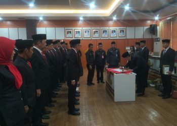 Perkuat Tata Kelola Pemerintahan, Bupati Tanggamus Lantik 47 Pejabat
