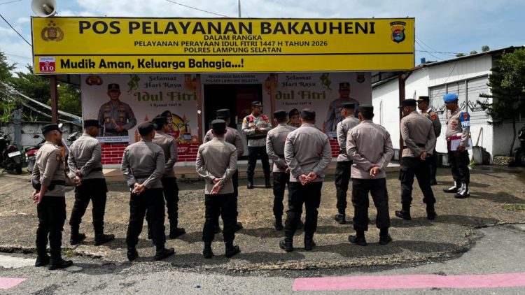 Amankan Jalur Bakauheni, Polres Lampung Selatan Terjunkan 257 Personel