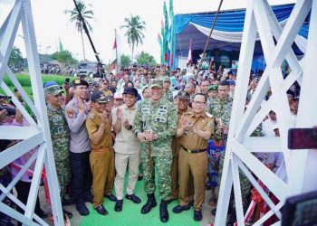 Program 200 Jembatan Garuda TNI AD Hadir di Pringsewu, Pangdam Radin Inten Turun Langsung