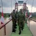 Pangdam Radin Inten Resmikan Jembatan Penghubung Pekon Jogjakarta dan Sukoharjo IV