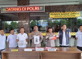 Polisi Ringkus Pelaku Pembunuhan di Way Lunik Saat Hendak Kabur ke Bakauheni