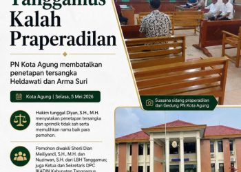 IKADIN Lampung Apresiasi Advokat LBH Tanggamus Usai Kemenangan Praperadilan di PN Kota Agung