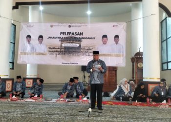 Islamic Center Kotaagung Jadi Saksi Keberangkatan Jamaah Haji Tanggamus