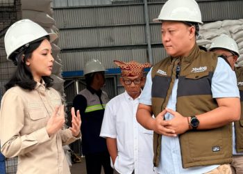 Fedrial Farhan Sambut Kunjungan DPR RI Ruby Chairani di Gudang Bulog